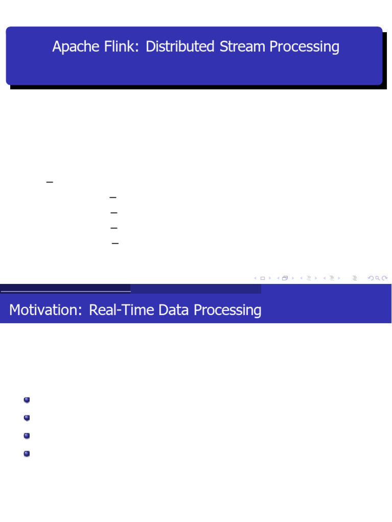 TEAM 9 Apache Flink | PDF | Distributed Computing | Concurrent Computing