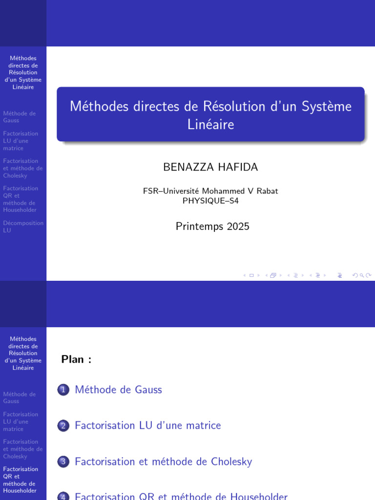 Chap1 Gauss | PDF | Analyse mathématique | Relations mathématiques