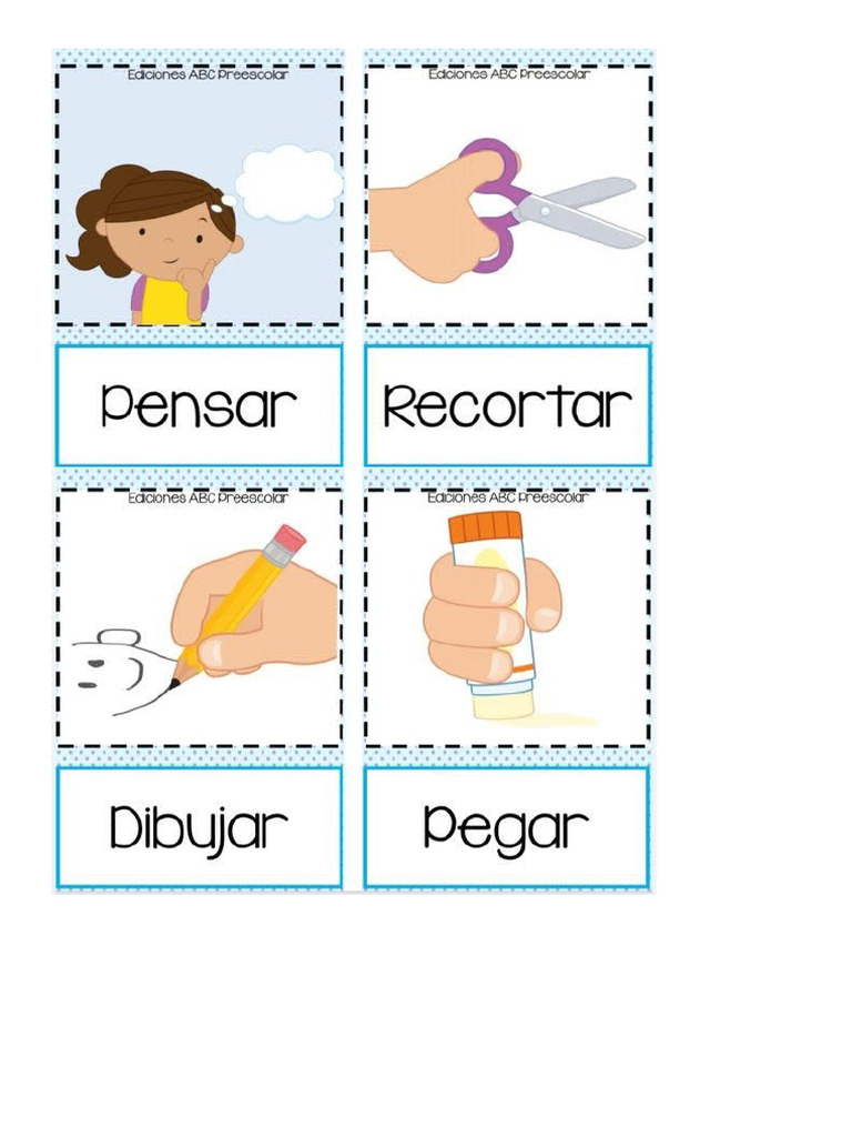 Pictogramas para Niños Con Autismo | PDF