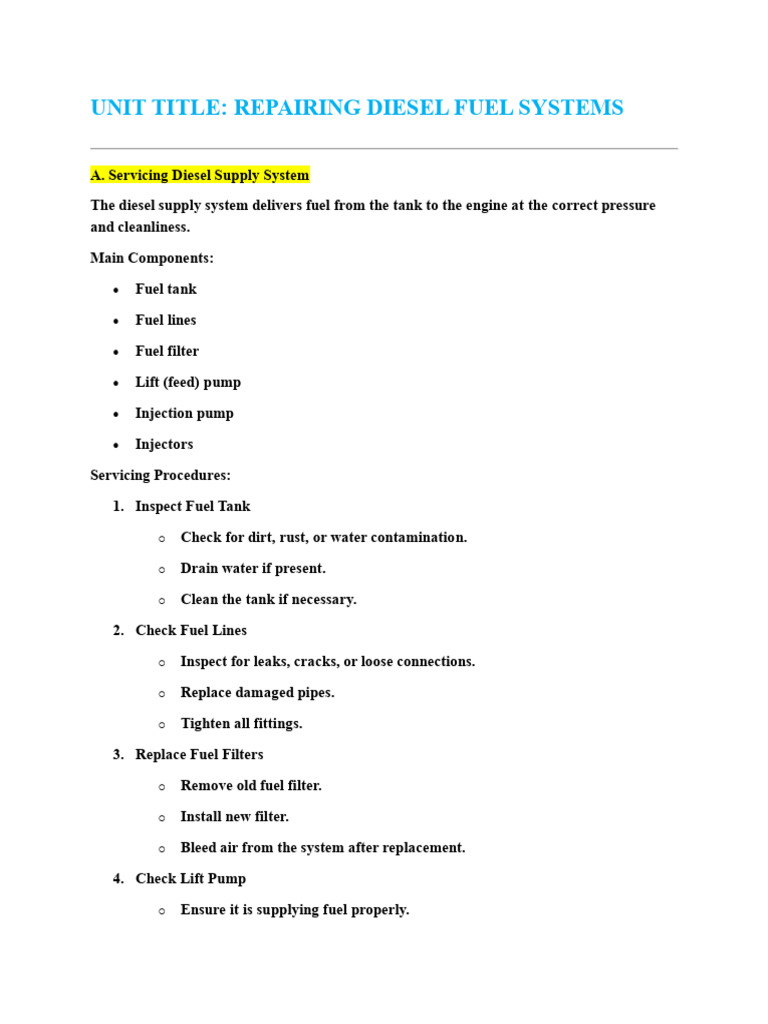 Final Unit | PDF | Diesel Engine | Engines