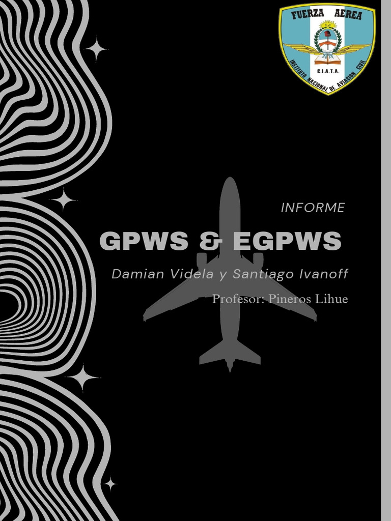 TP Gpws & Egpws | PDF | Seguridad de la aviación | Aeronave