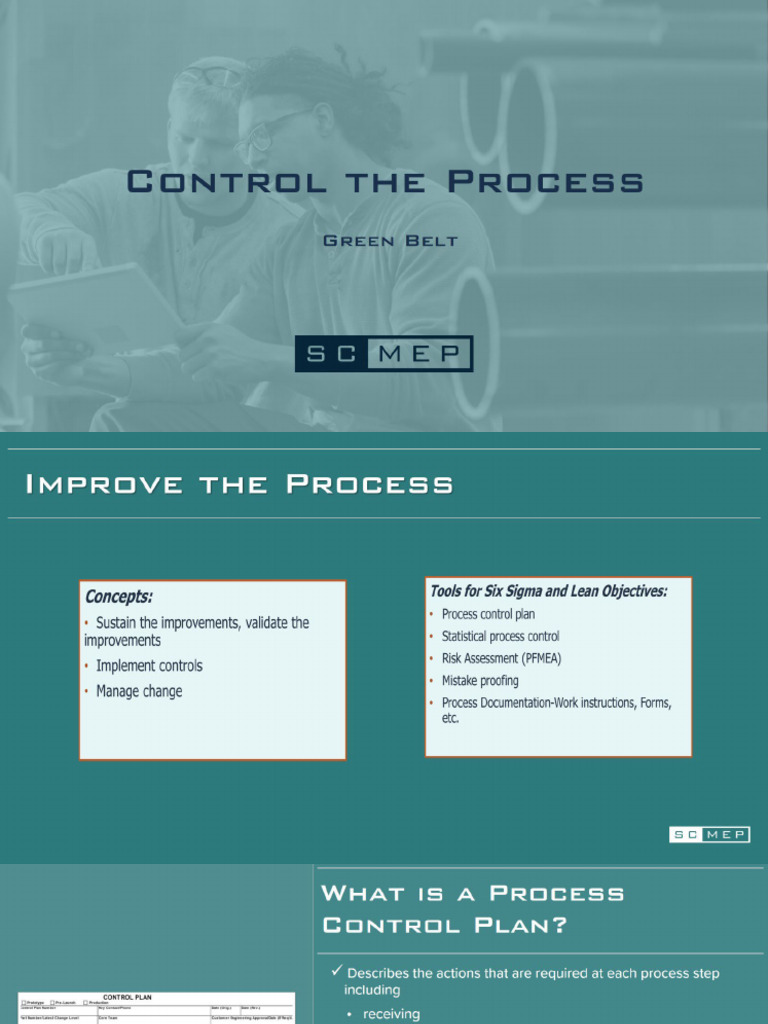 5 - Control The Process | PDF