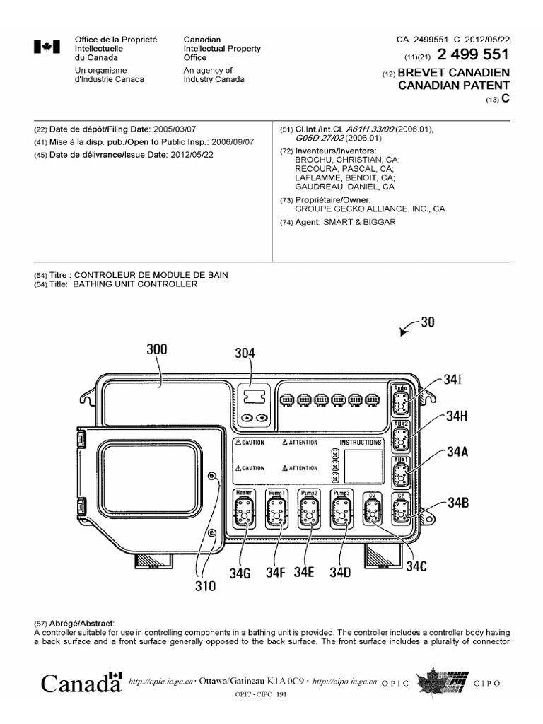 Gecko With Pressure Switch Flow Sensor CA - 2499551 - C | PDF