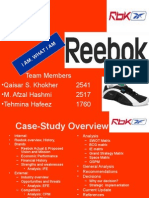 reebok history ppt