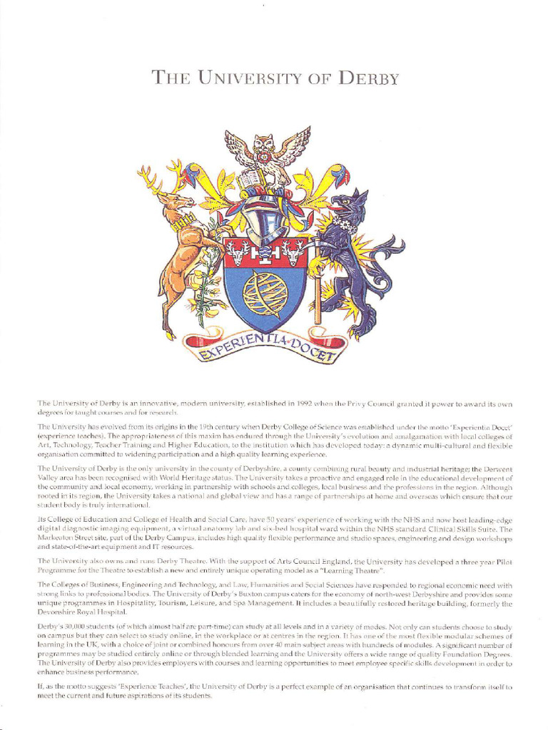 UoD Transcript | PDF