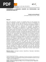 educaçao e matemática em pedagogia