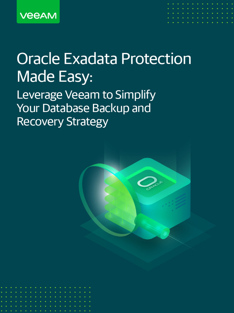 Oracle Exadata Protection | PDF | Backup | Databases
