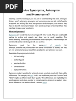 Alternatives for 