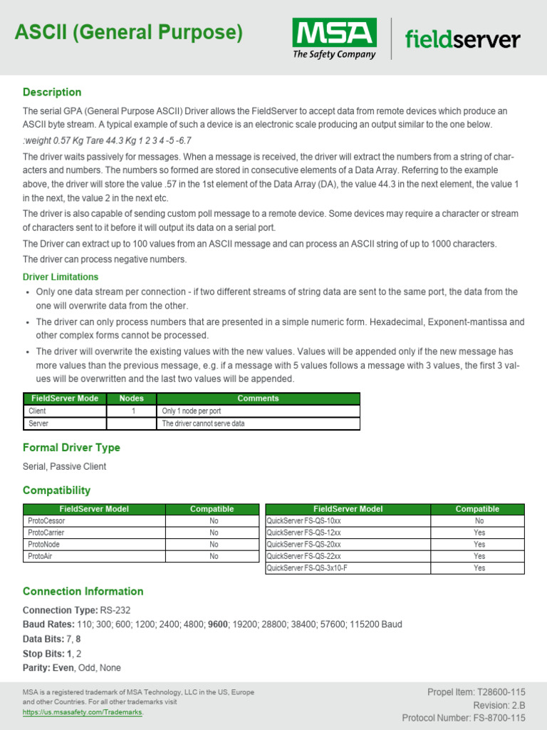 PDS ASCII General Purpose - Cleaned | PDF | String (Computer Science ...