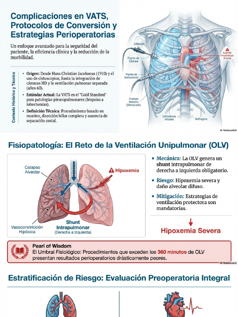 VATS Complications Mastery and Safety Protocols | PDF