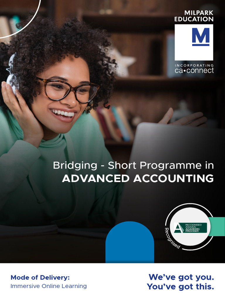 Milpark Advanced-Accounting-short-course Factsheet 2026 v1 Oct25 | PDF ...