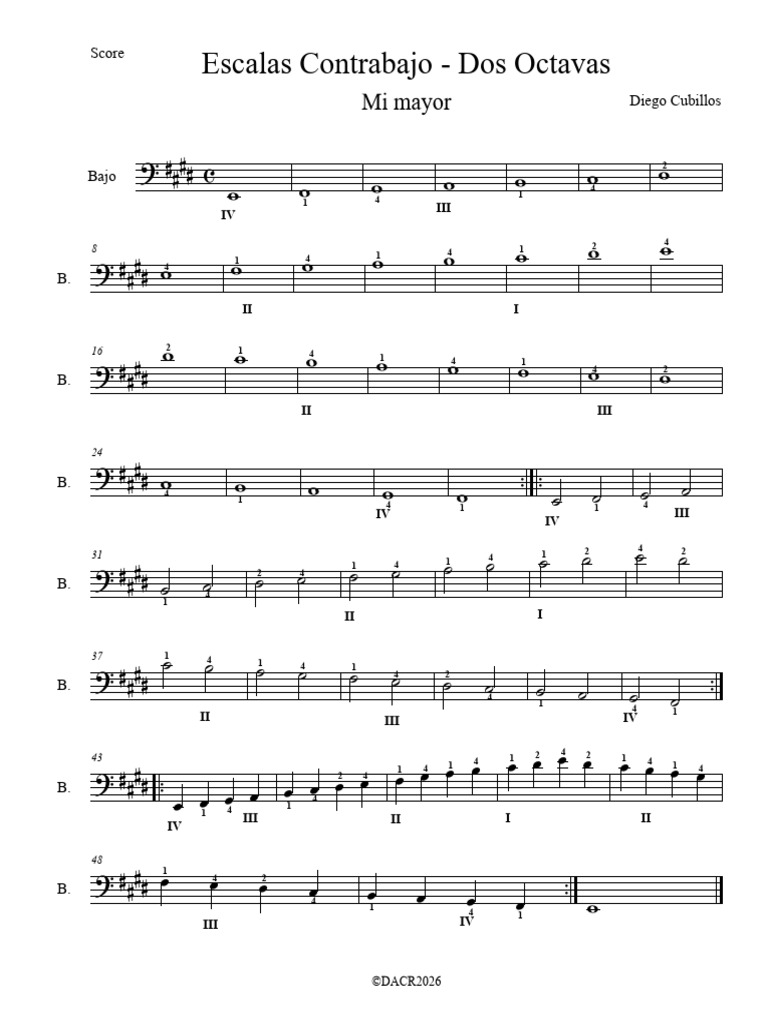 Mi Mayor - Dos Octavas | PDF