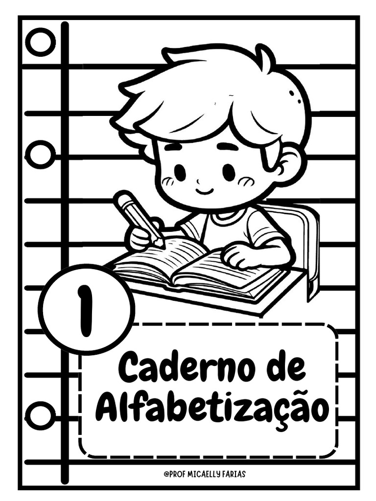Caderno Alfabetizacao 1 Owxzld | PDF | Alfabetização | Geografia Cultural
