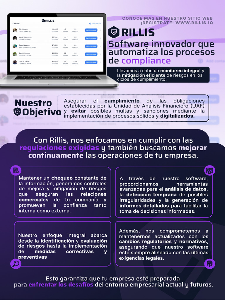Folleto Rillis | PDF