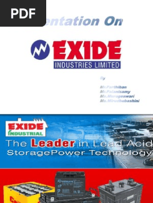 Exide Industries Companies Battery Electricity