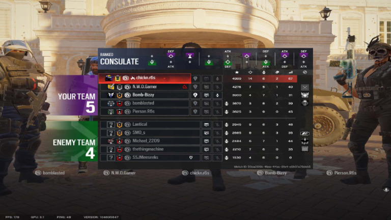 Scoreboard r6 | PDF