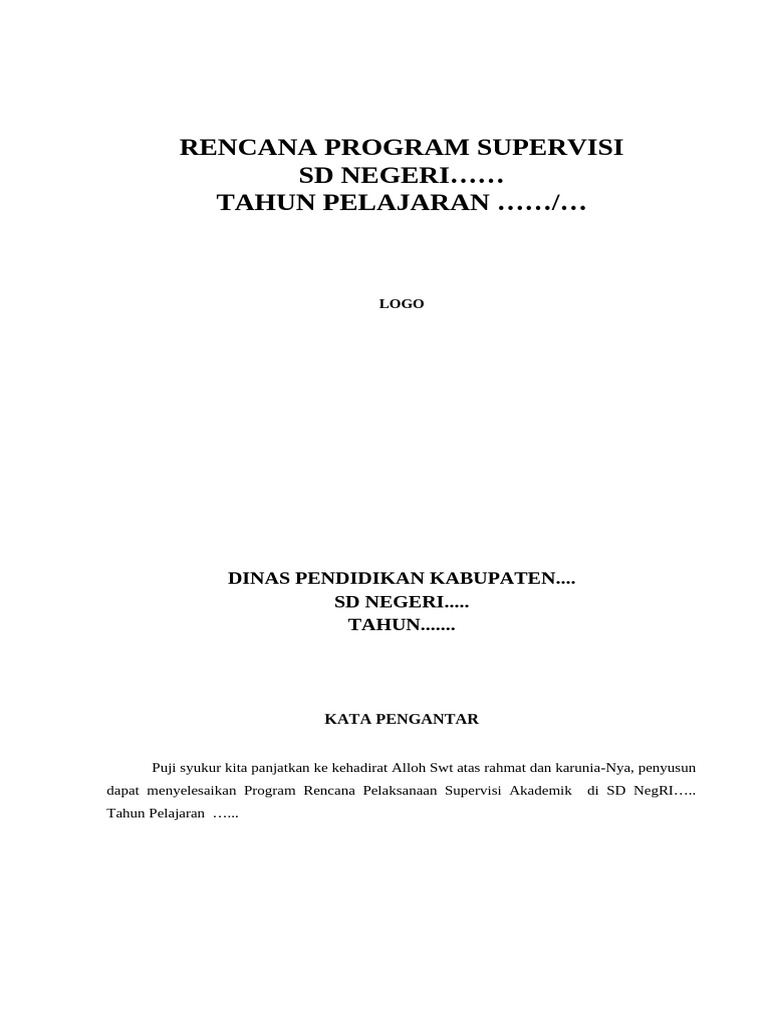 Program Supervisi Akademik 21 22fix WS EDIT | PDF