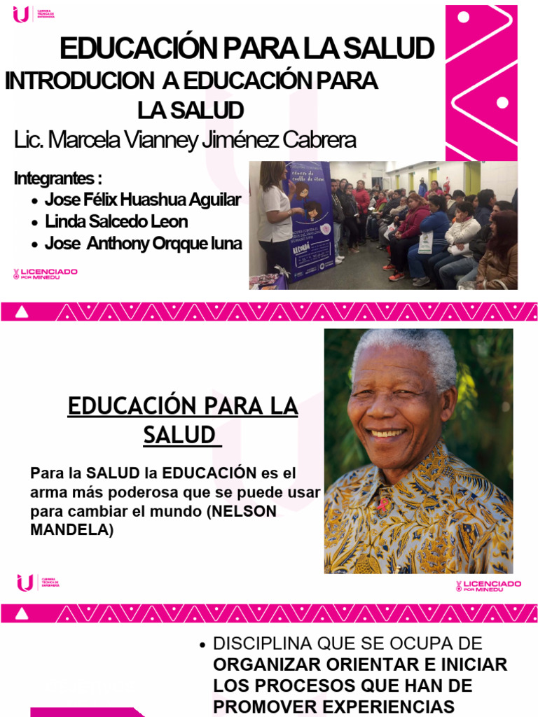 Educación en La Salud | PDF | Educación para la salud | Comportamiento