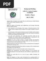 Thayer ASEAN’s Code of Conduct (Unofficial)