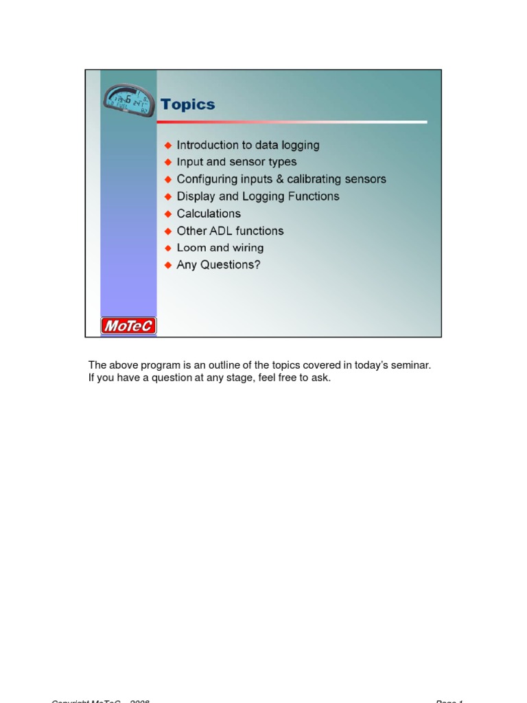 ADL Seminar 2008 | Sensor | Resistor