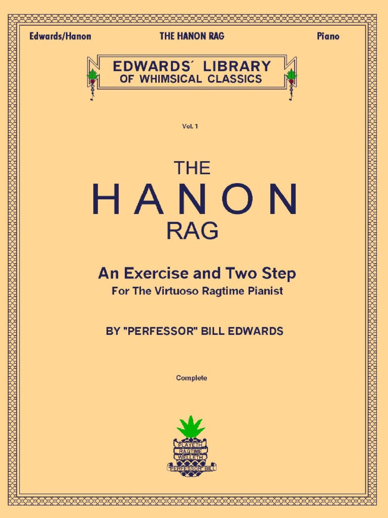 The Hanon Rag Bill Edwards | PDF
