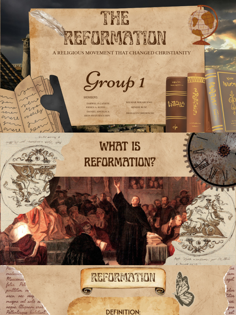 Reformation History | PDF | Protestantism | Catholic Church