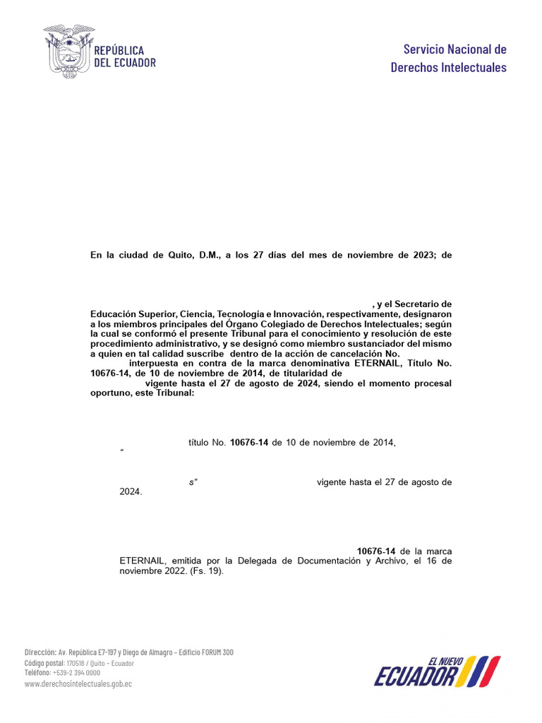 Ocdi 2023 884 | PDF | Marca comercial | Apelación