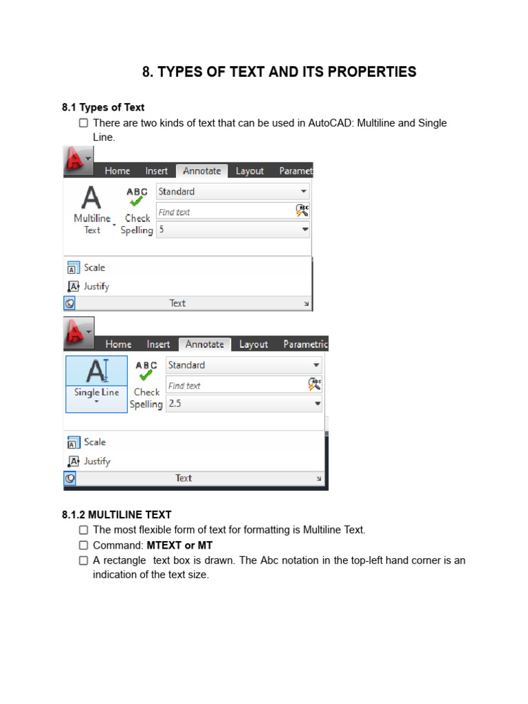 Types of Text and Its Properties | PDF