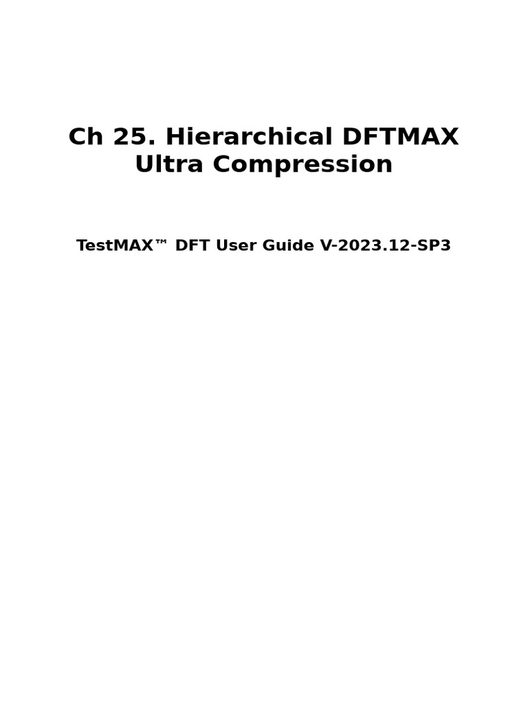 CH 25. Hierarchical DFTMAX Ultra Compression | PDF