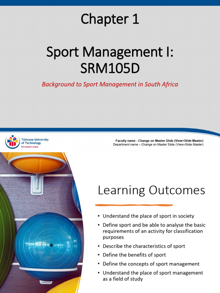 Chapter 1 - Background of Sport Management | PDF | Sports | Social ...