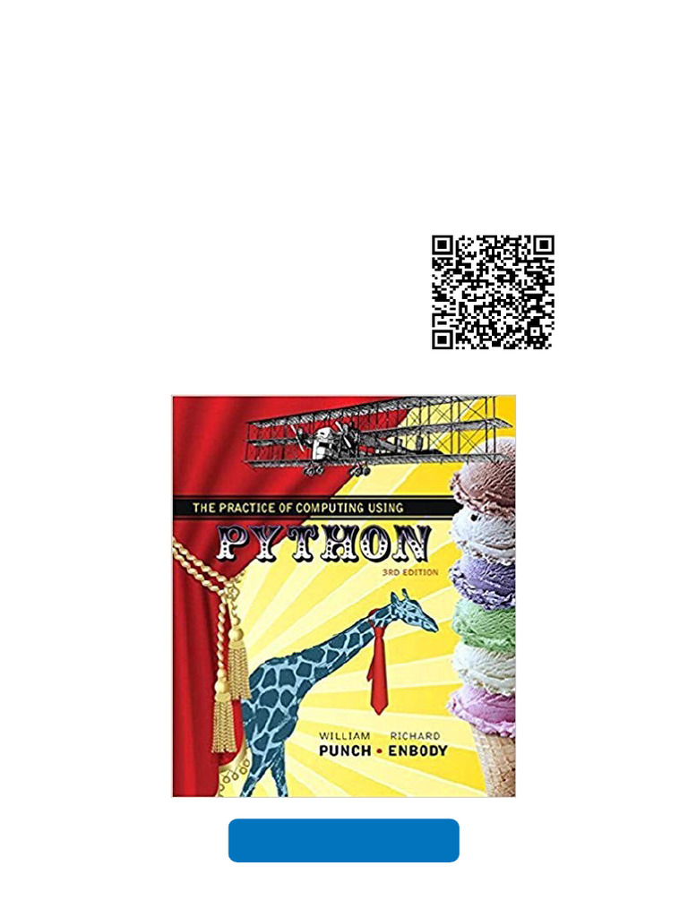 Practice of Computing Using Python, The 3rd Edition Latest PDF 2025 ...