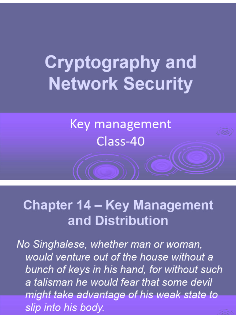 C&N Key Management | PDF | Public Key Certificate | Public Key Cryptography