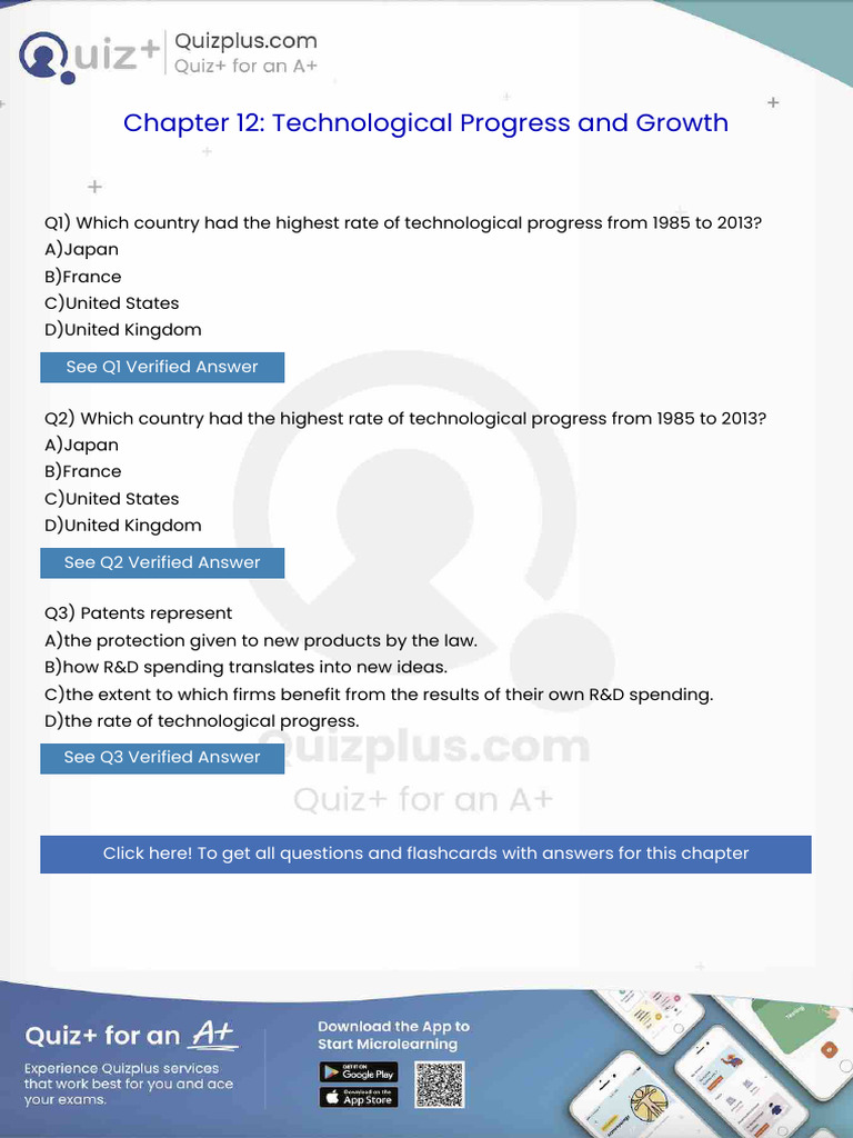 Which Country Had The Highest Rate of Technological Progress From 1985 ...