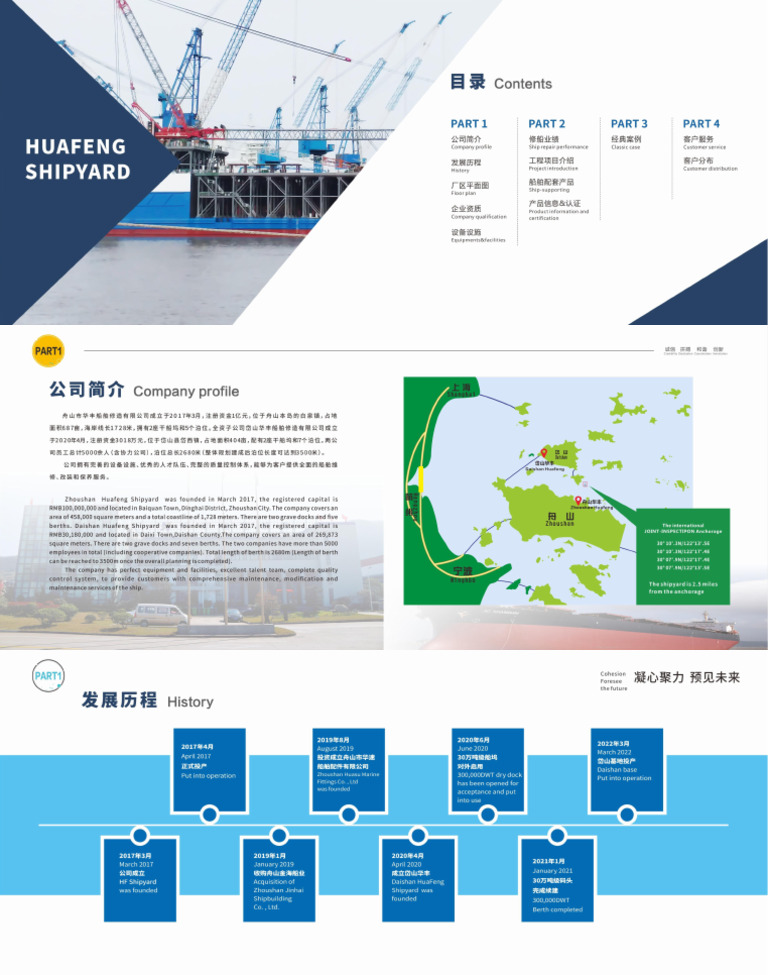 Huafeng Shipyard Brochure Jun. 2023 | PDF