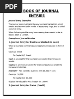 Opening Stock Journal Entry Explained | PDF | Cost Of Goods Sold ...