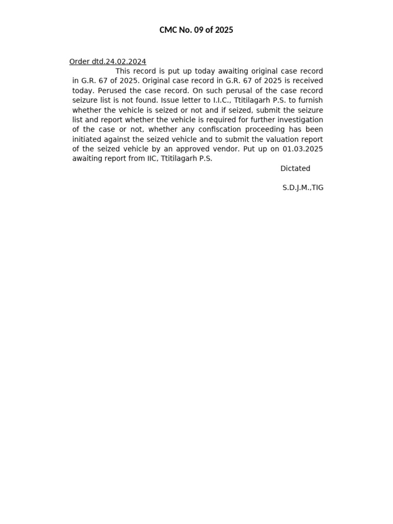 Confiscation Proceeding | PDF