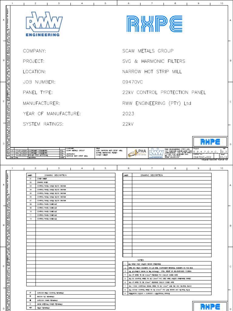 Cable Block Diagram | PDF