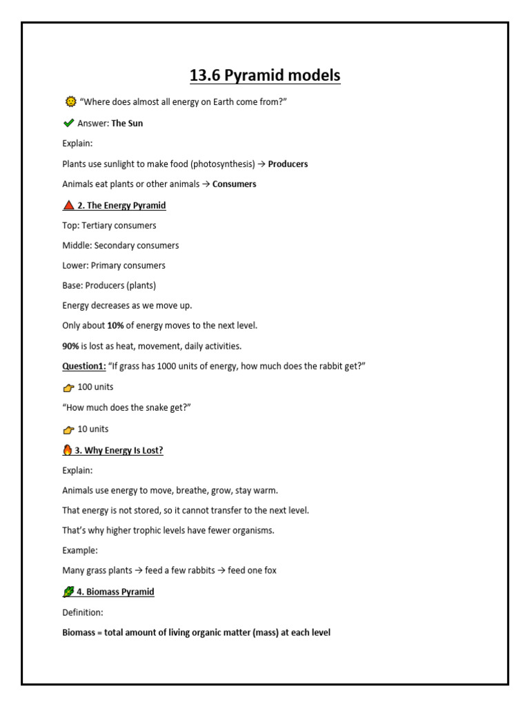 Pyramids Models Gr.12 | PDF