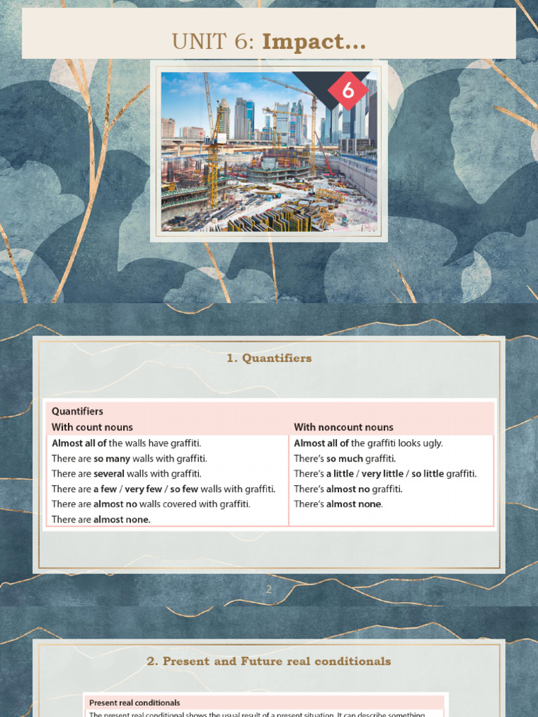 Grammar Reference U 6 | PDF
