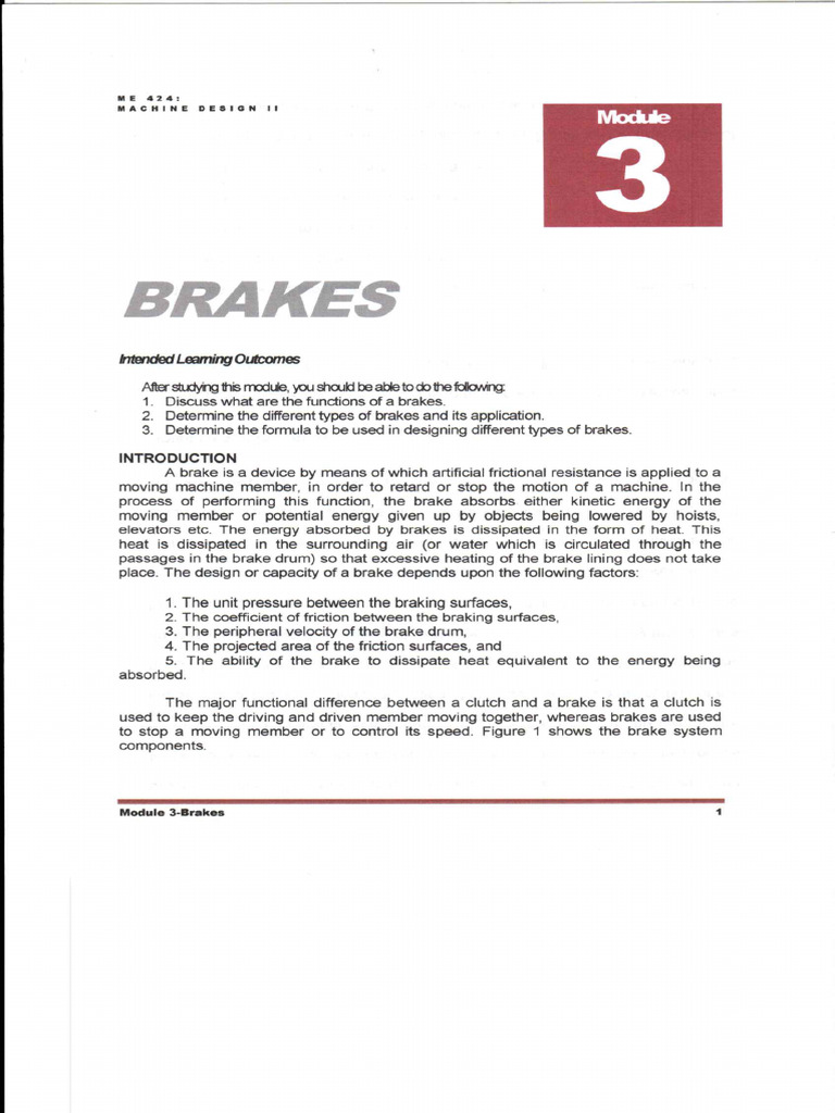 Brakes | PDF
