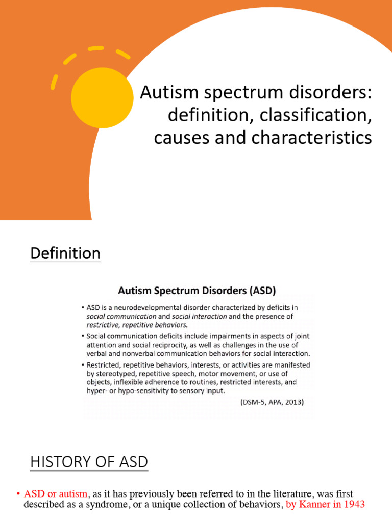 Class 3 ASD | PDF | Autism | Mental Disorder