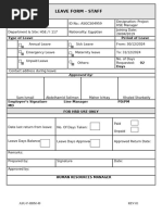 Out of Station Duty Request Form | PDF