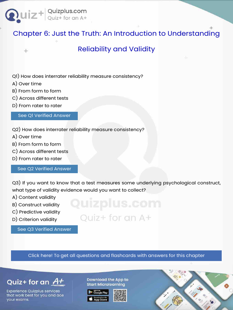 How Does Interrater Reliability Measure Consistency | PDF | Standard ...