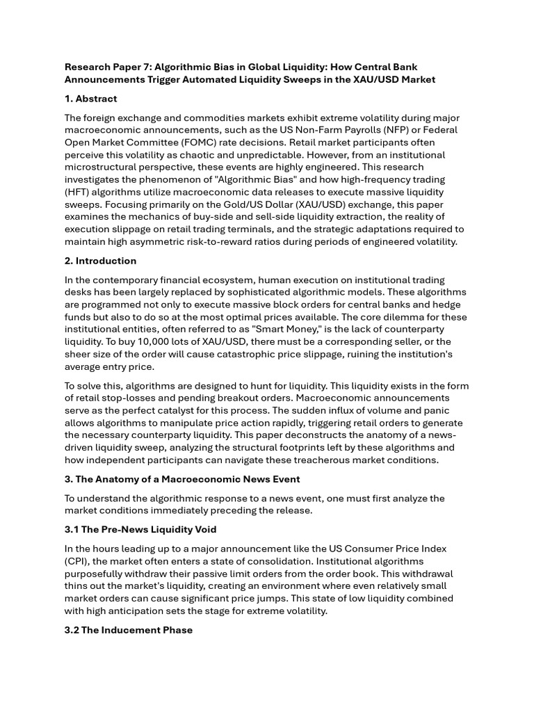 RP 3 | PDF | High Frequency Trading | United States Dollar