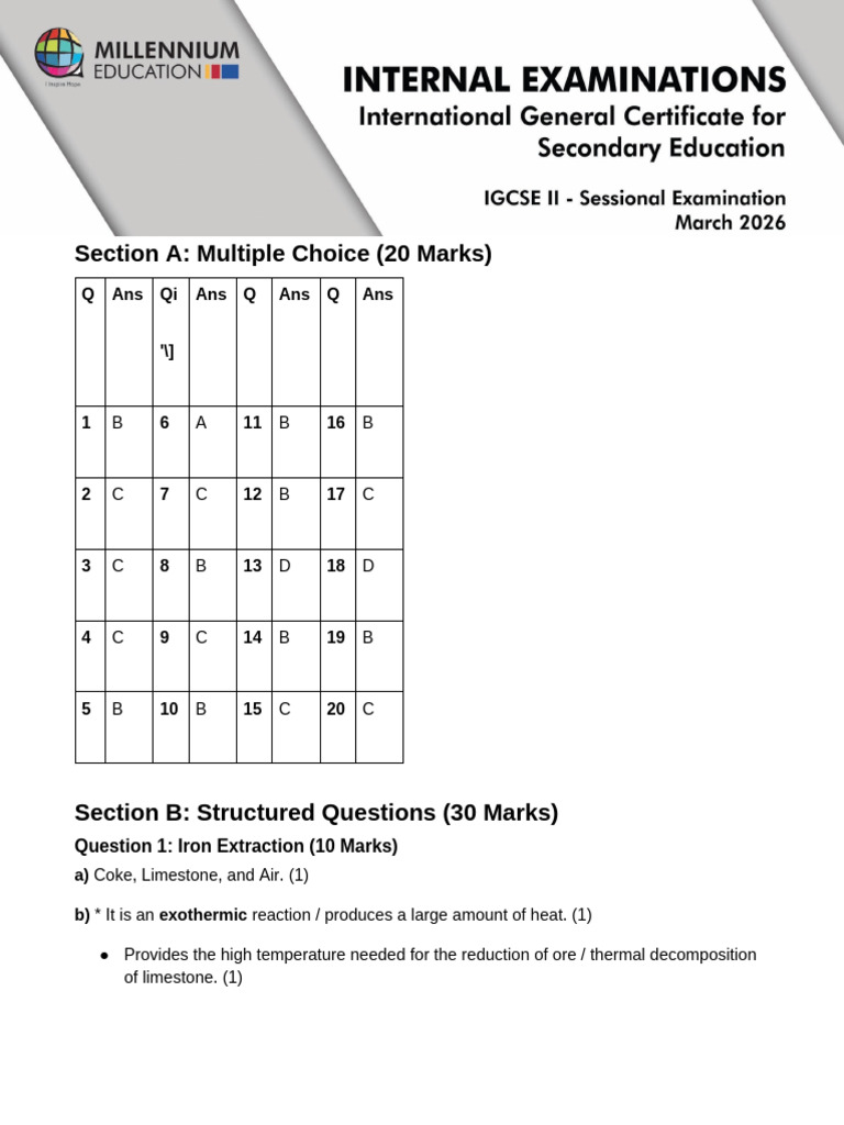 MS IG-II Sessional Paper | PDF
