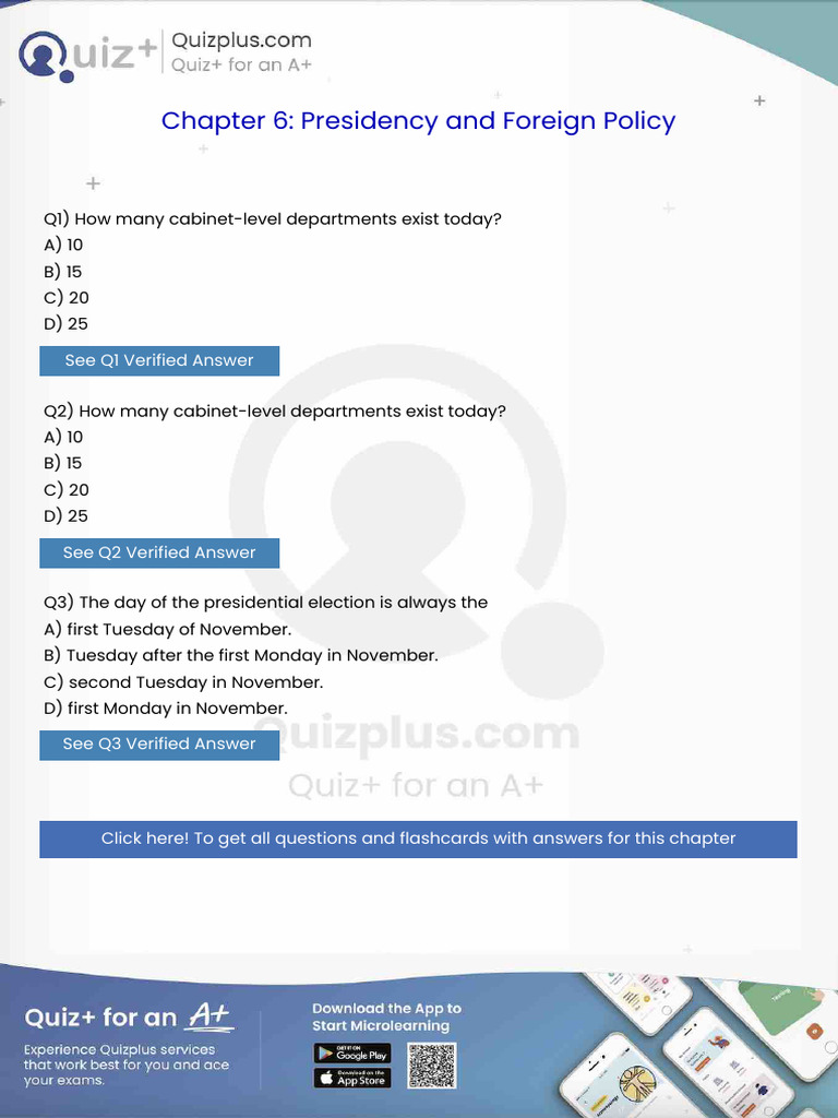 How Many Cabinetlevel Departments Exist Today | PDF | United States ...