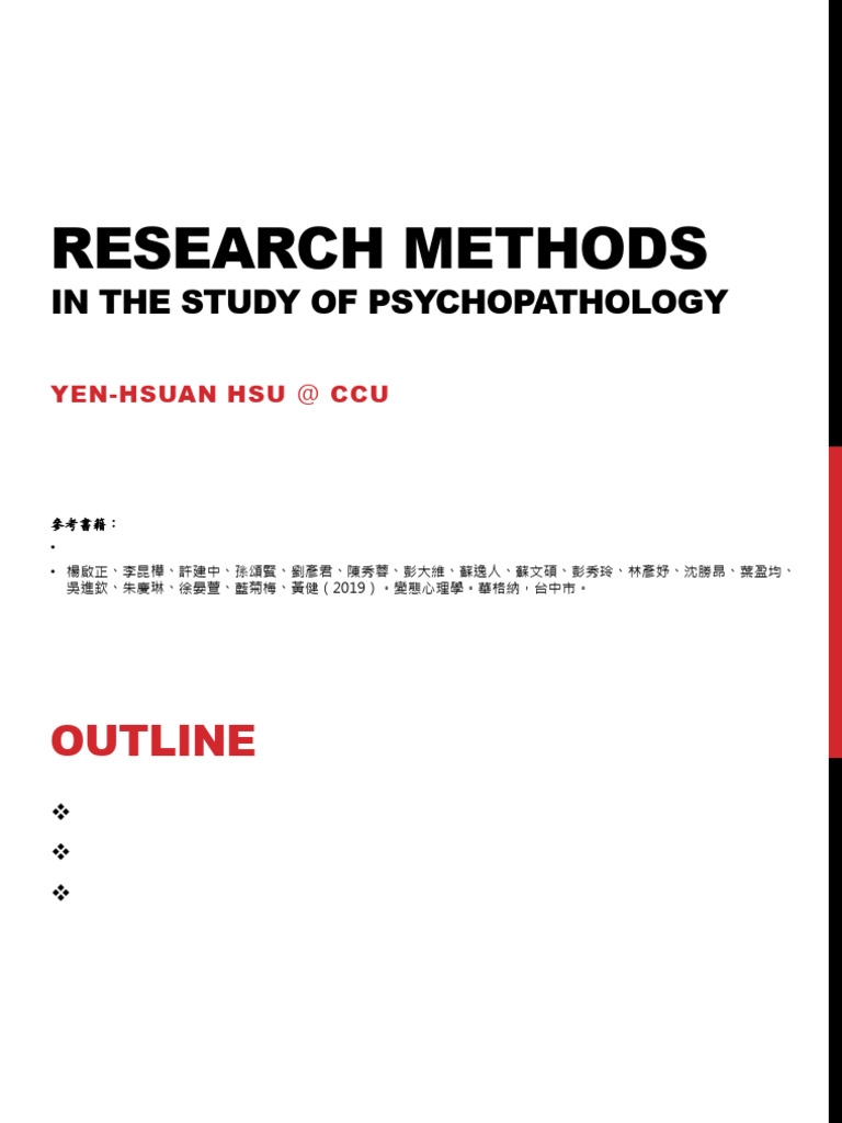 Chapter 4 - Research Method | PDF | Experiment | Twin