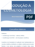 Introdução À Cosmetologia