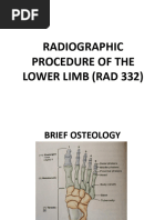 Ankle and Foot X-Ray Positioning Guide | PDF | Ankle | Foot