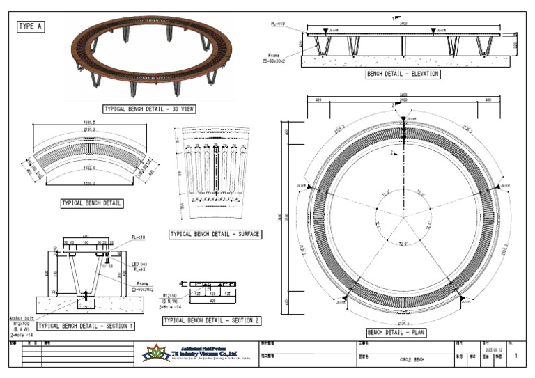 Circle Bench - Type A | PDF
